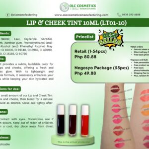 LIP & CHEEK TINT 10ML