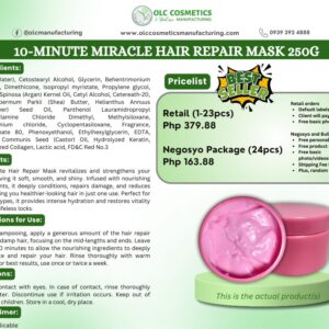 10-MINUTE MIRACLE HAIR REPAIR MASK 250G