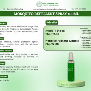MOSQUITO REPELLENT SPRAY 100ML
