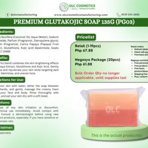 PREMIUM GLUTAKOJIC SOAP 135G