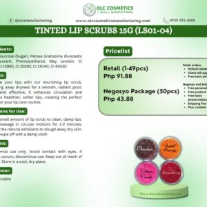TINTED LIP SCRUBS 15G