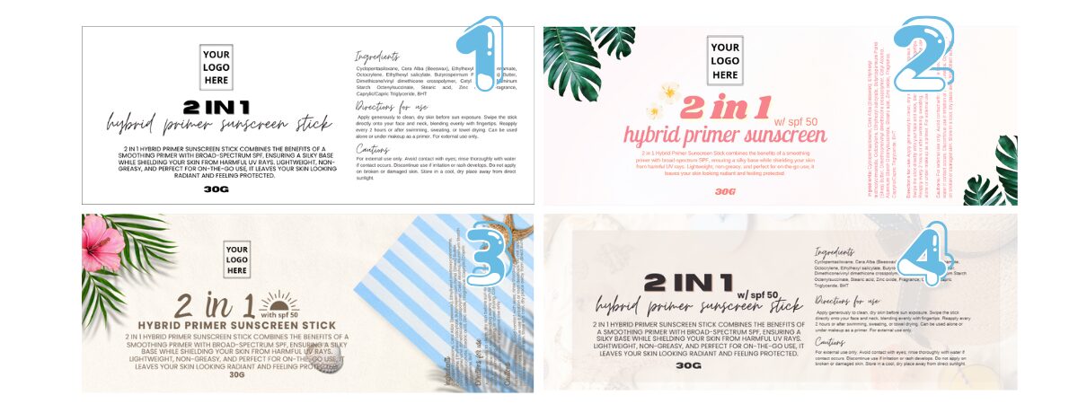 2 IN 1 HYBRID PRIMER SUNSCREEN STICK 30G - Image 2