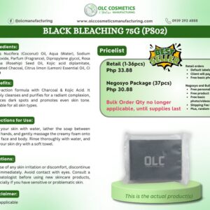 BLACK BLEACHING 75G
