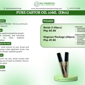 PURE CASTOR OIL 10ML