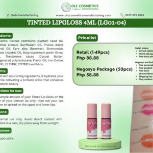 TINTED LIPGLOSS 4ML