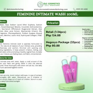 FEMININE INTIMATE WASH 100ML