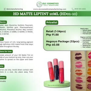 HD MATTE LIPTINT 10ML