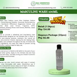 MASCULINE WASH 100ML