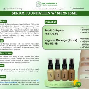 SERUM FOUNDATION w/ SPF25 20ML