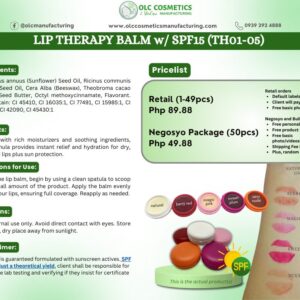 LIP THERAPY BALM w/ SPF