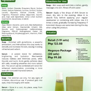 AHA WHITENING SET