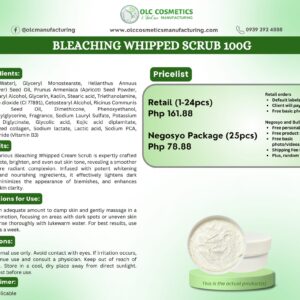BLEACHING WHIPPED SCRUB 100G