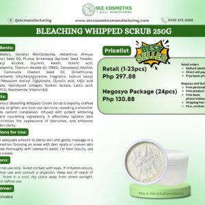 BLEACHING WHIPPED SCRUB 250G