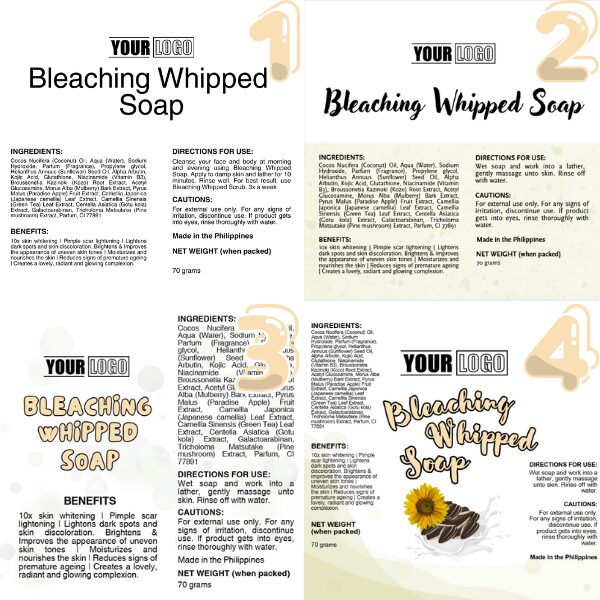 BLEACHING WHIPPED SOAP 70G - Image 2