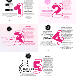 BUTT & BIKINI CREAM 10G