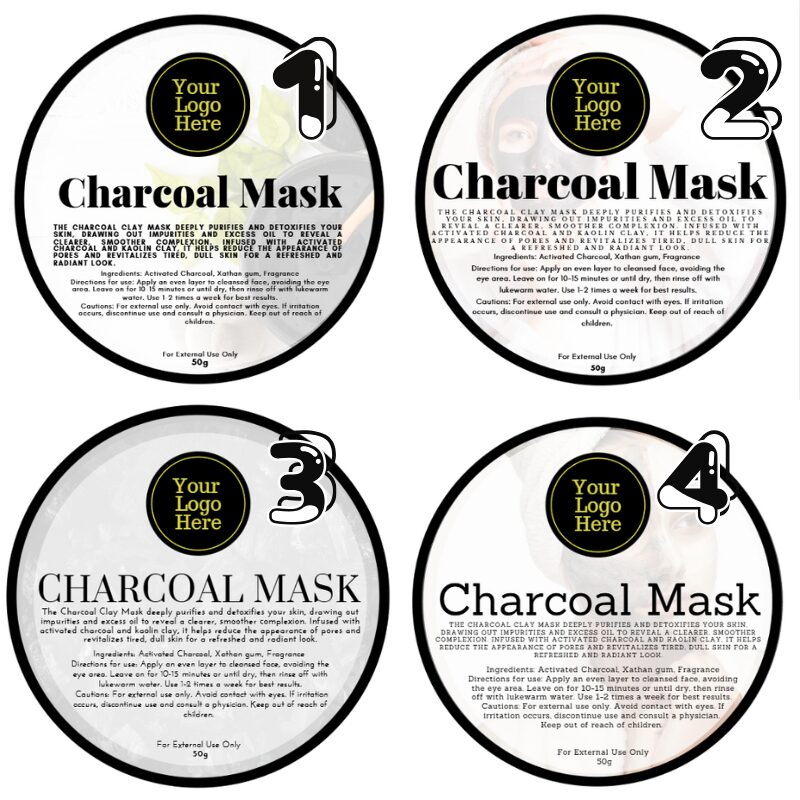CHARCOAL CLAY MASK 50G - Image 2