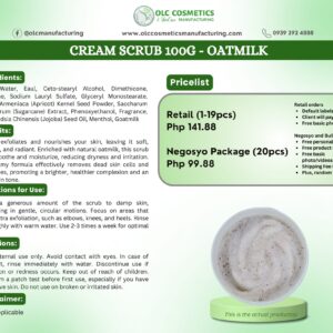 CREAM SCRUB 100G – OATMILK