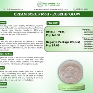 CREAM SCRUB 100G – ROSEHIP GLOW