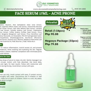 FACE SERUM 17ML – ACNE PRONE