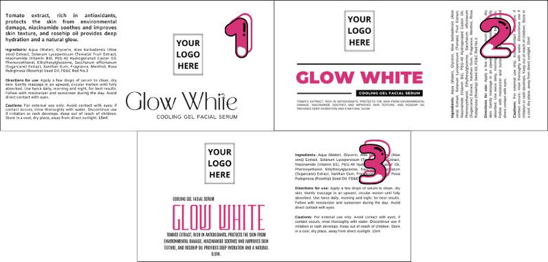 FACE SERUM 17ML - GLOW WHITE - Image 2