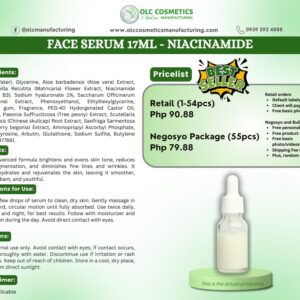 FACE SERUM 17ML – NIACINAMIDE