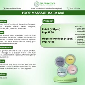 FOOT MASSAGE BALM 50G