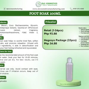 FOOT SOAK 100ML