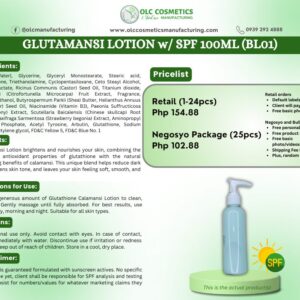 GLUTAMANSI LOTION w/ SPF 100ML