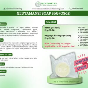 GLUTAMANSI SOAP 50G