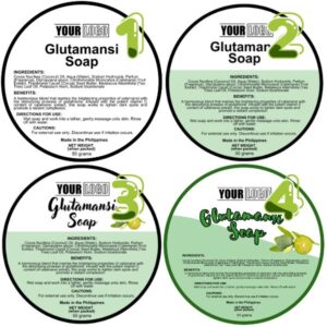 GLUTAMANSI SOAP 50G