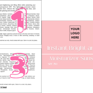INSTANT BRIGHT & LIFT SUNSCREEN SPF50 20G