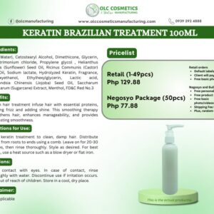 KERATIN BRAZILIAN TREATMENT 100ML