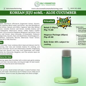KOREAN JEJU 60ML – ALOE CUCUMBER