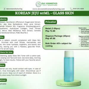 KOREAN JEJU 60ML – GLASS SKIN