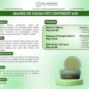 MADRE DE CACAO PET OINTMENT 50G