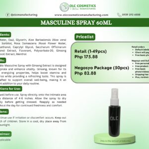 MASCULINE SPRAY 60ML