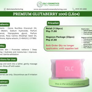 PREMIUM GLUTABERRY 100G
