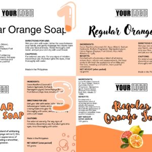 REGULAR ORANGE SOAP 135G