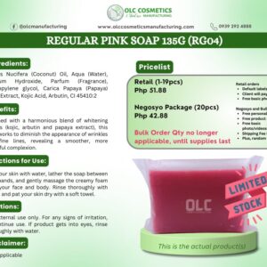 REGULAR PINK SOAP 135G