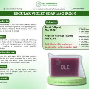 REGULAR VIOLET SOAP 135G