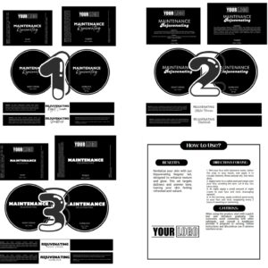 REJUVENATING REGULAR SET (black theme)