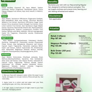 REJUVENATING REGULAR SET (pink)