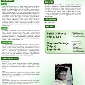 BLEACHING BEAUTY SET