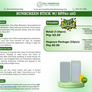 SUNSCREEN STICK SPF50 15G