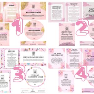 UNICORN BLEACHING SET