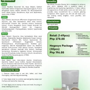 WHITE COMPLEX BEAUTY SET