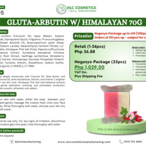 GLUTA-ARBUTIN W/ HIMALAYAN 70G