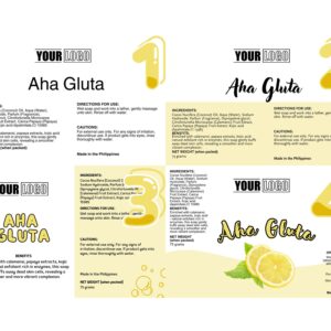 AHA GLUTA 75G