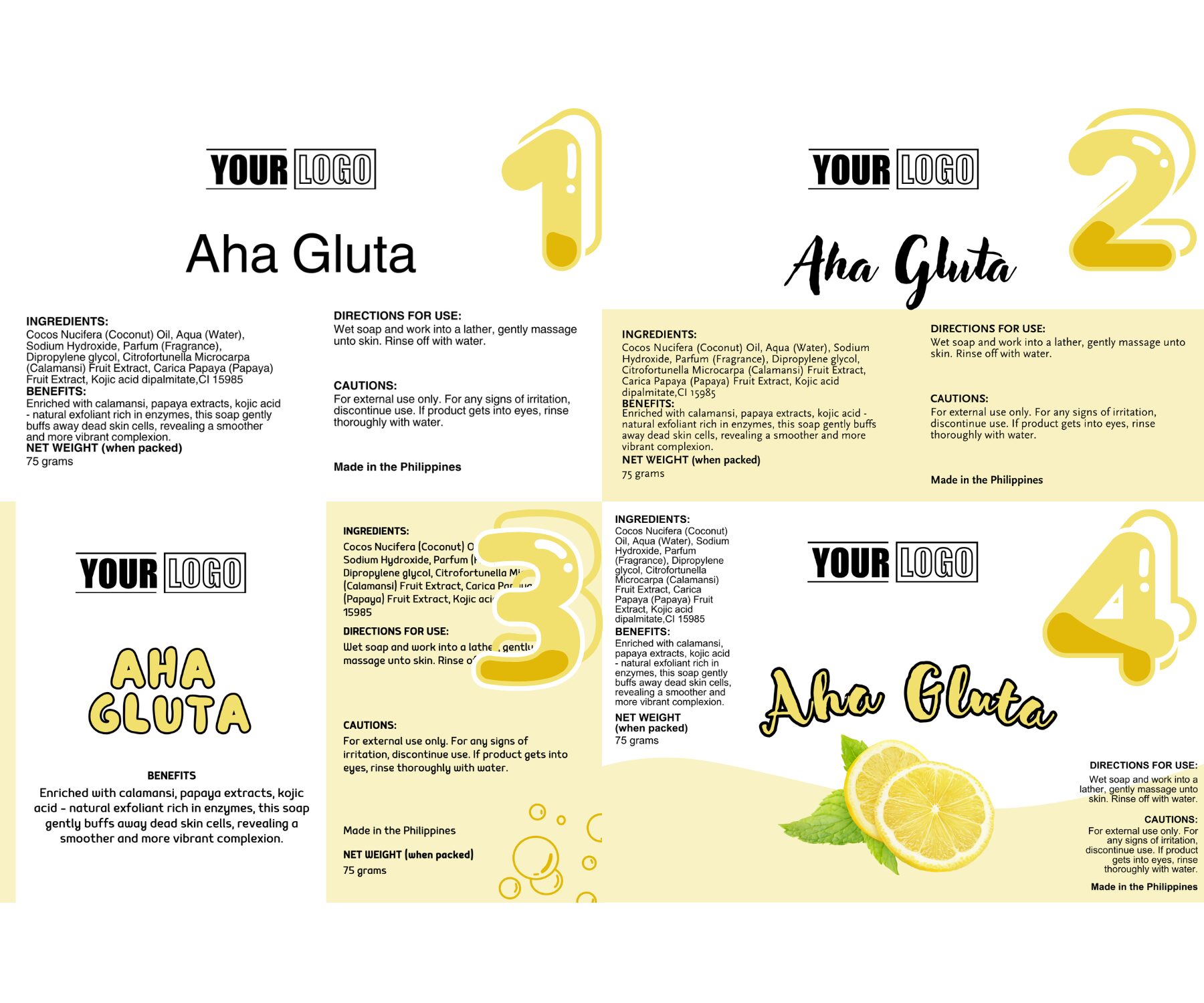 AHA GLUTA 75G - Image 2