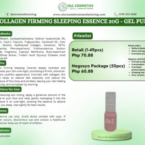 COLLAGEN FIRMING SLEEPING ESSENCE 20G – GEL PUMP
